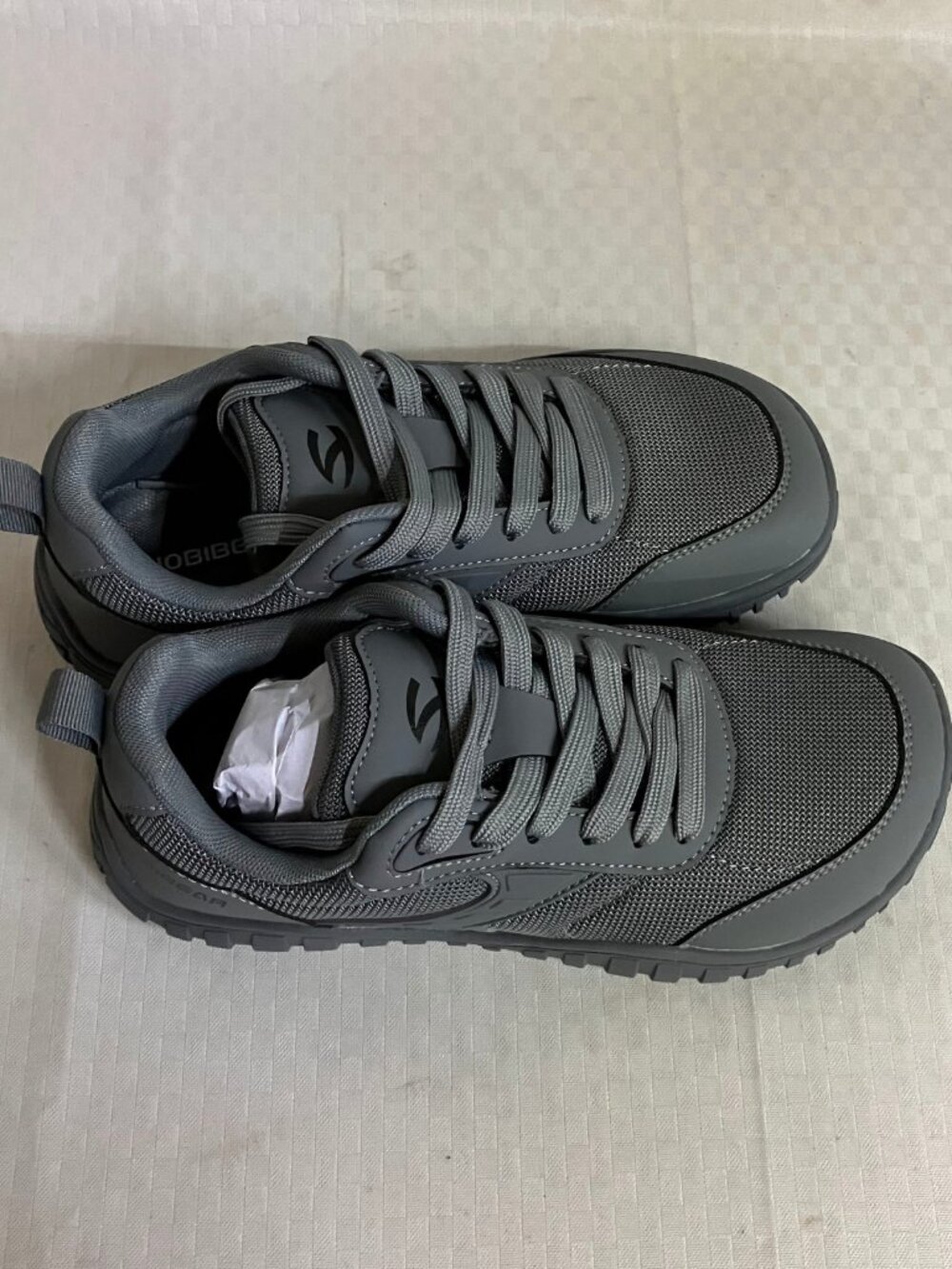Grey Women's Mesh & Synthetic Running Sneakers